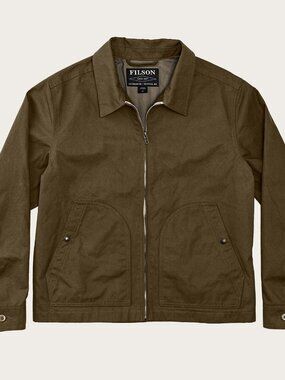 Filson Ranger Crewman Jacket Olive Drab Large